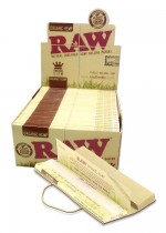 Papīri KS Slim ar kartoniem 'Connoisseur Organic Hemp' no RAW