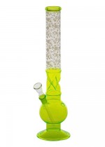 Glass Bong 430mm 'Green' by Greenline