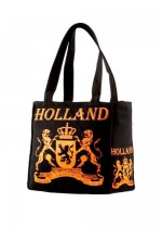 Cloth Bag 'Canvas Holland' Small Black by Amsterdam
