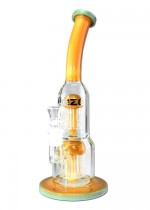 Glass Bong 'Orange' with  8-Arm and 12-Arm Perc. 290mm by Blaze